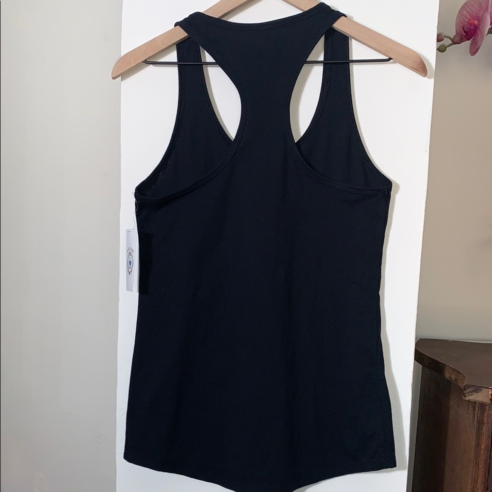 Women's Black Tank Top - Picture 7 of 9